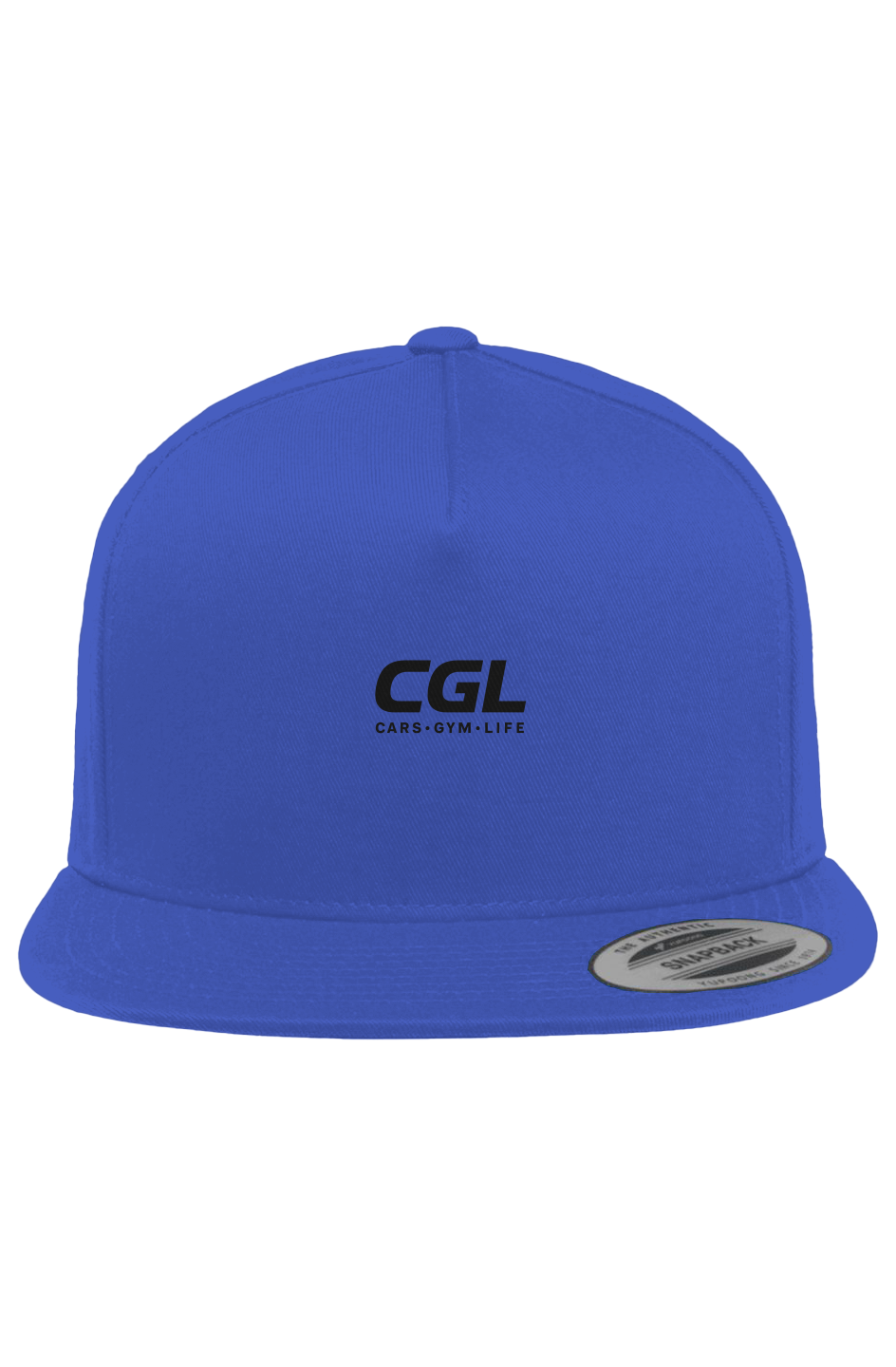 CGL 5-Panel Cotton Twill Snapback Cap