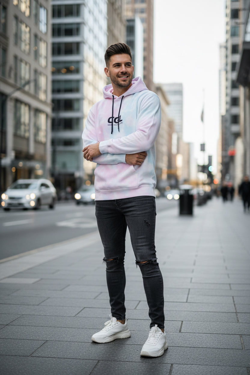 Tie Dye Cotton Candy Hoodie
