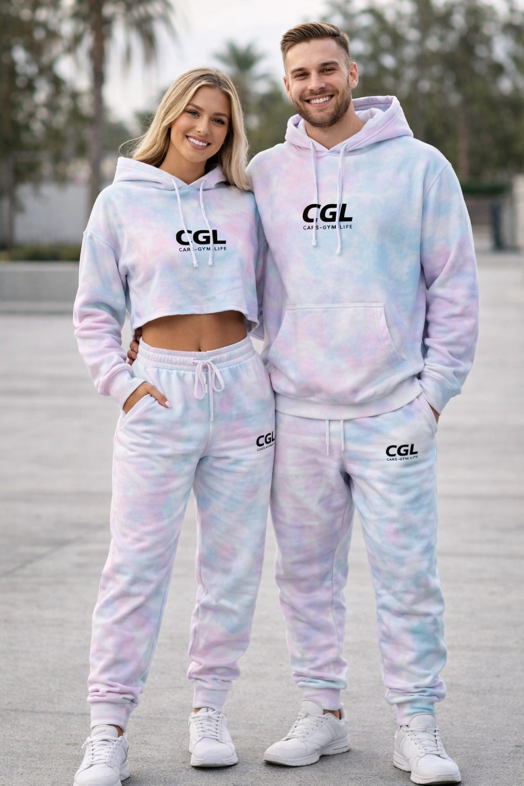 CGL Cotton Candy Tie Dye Pants