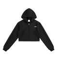 CGL Cropped Zip-Up Hoodie