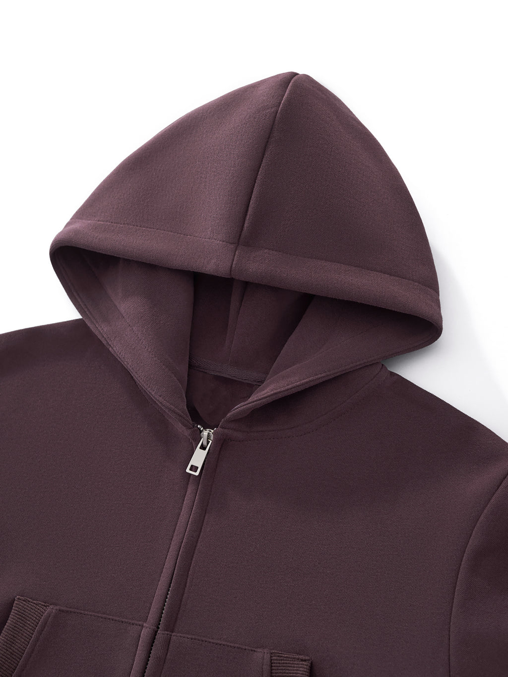 CGL Cropped Zip-Up Hoodie