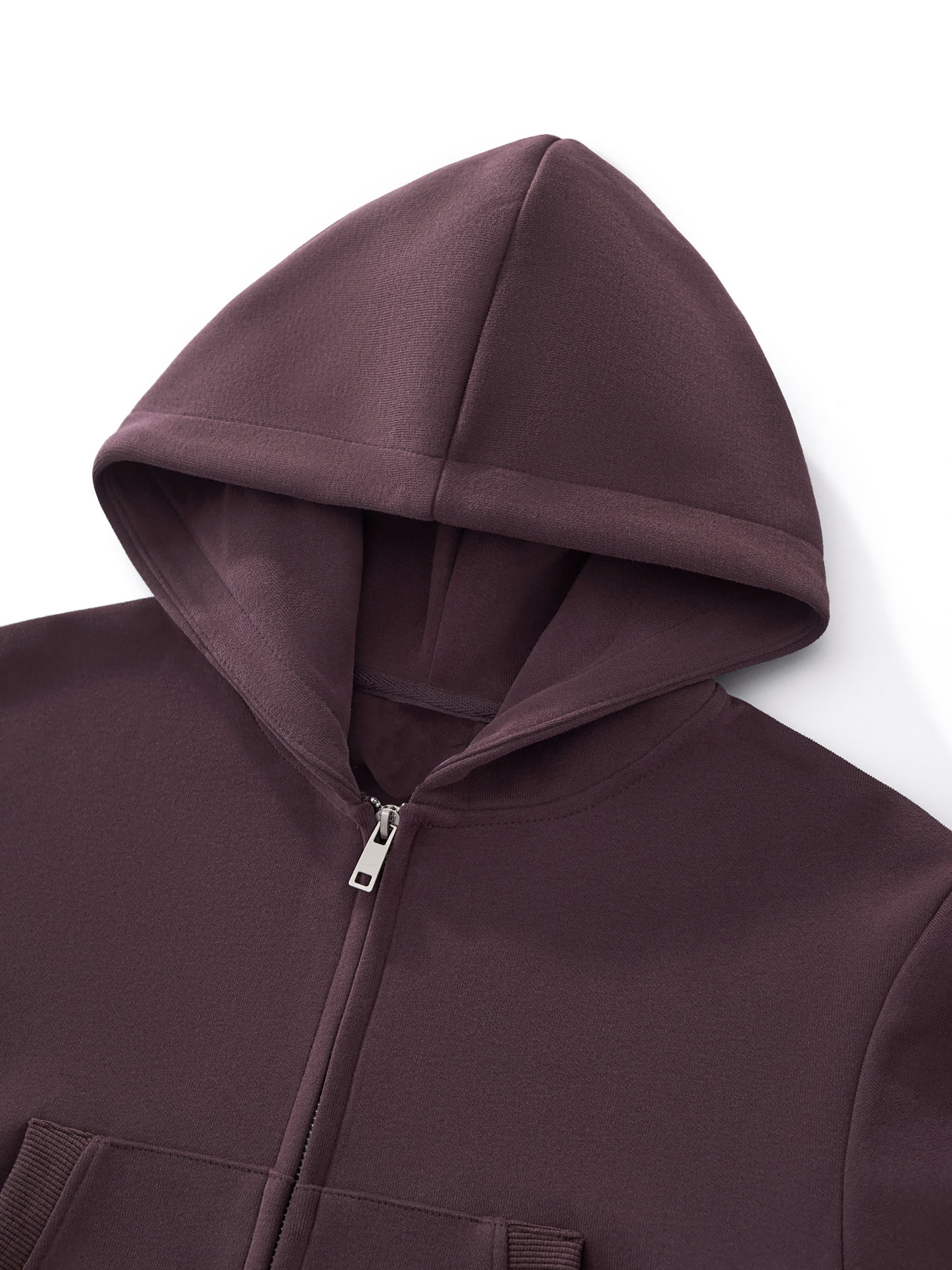 CGL Cropped Zip-Up Hoodie